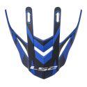 Frontino Ls2 Per Casco Mx436 Evo Master Matt Black Blue