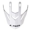 Frontino Ls2 Per Casco Mx436 Evo Glitter White