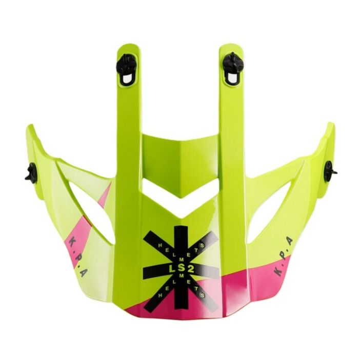 Ls2 Mx437 Evo Peak Heavy White H-v Yellow