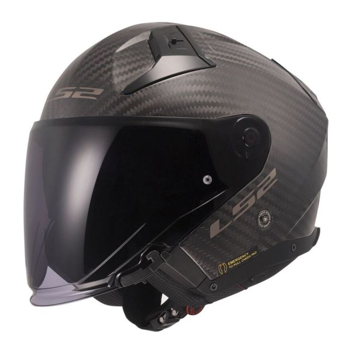 Casco Jet Ls2 Of603 Infinity II Carbon 06 Matt Carbon
