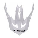 Frontino Ls2 Per Casco Mx700 Glitter White