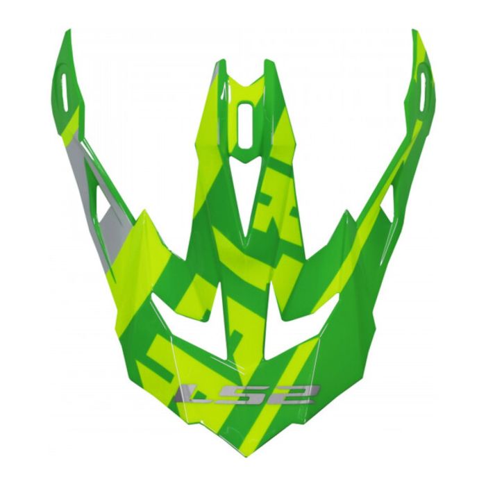 Frontino Ls2 Per Casco Mx700 Gammax H-v Yellow Green