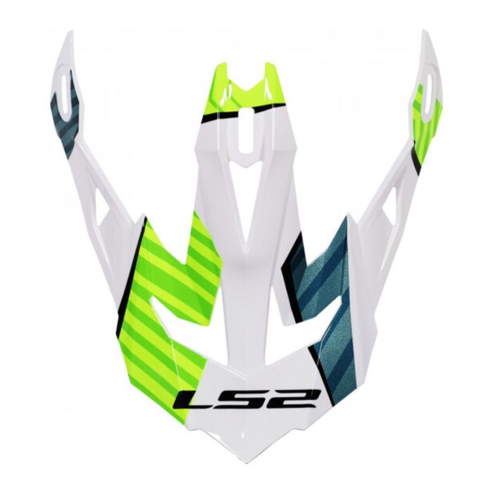 Frontino Ls2 Per Casco Mx700 Astro Cobalt H-v Yellow