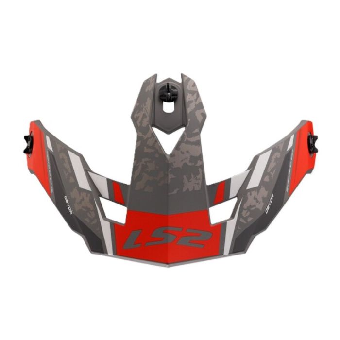 Ls2 Of606 Peak Devor M.silver Titanium Red