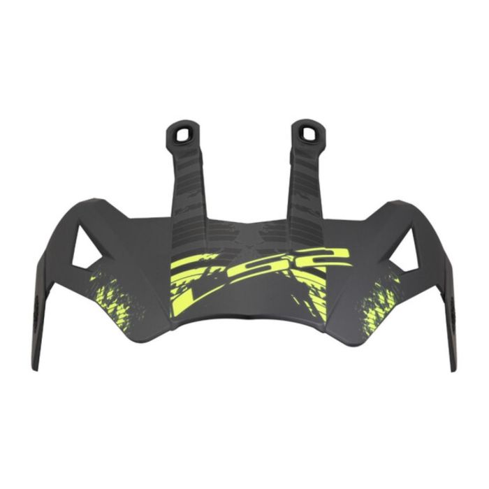 Ls2 Mx702 Peak Crazy Matt Black H-v Yellow