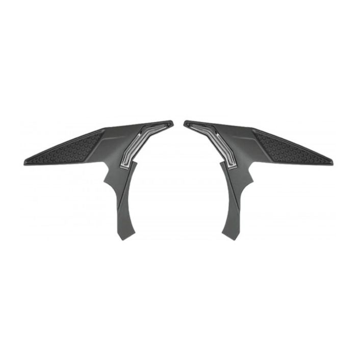 Ls2 Ff901 Plate Ratchet Dark Grey (spectrum)