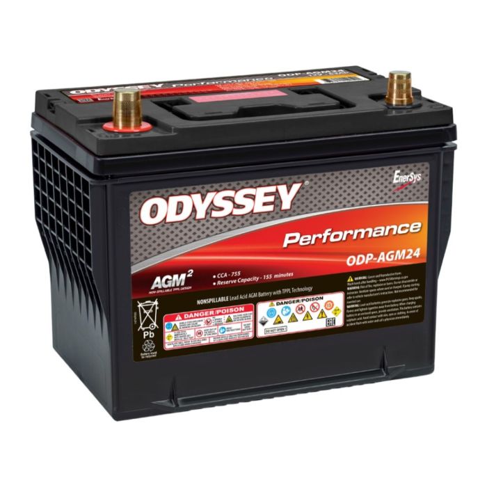 Batteria Odyssey Odp-agm24 (ex 24-725) Agm Performace Auto 63 Ah.