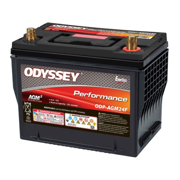 Batteria Odyssey Odp-agm24f (ex 24f-725) Agm Performace Auto 63 Ah.