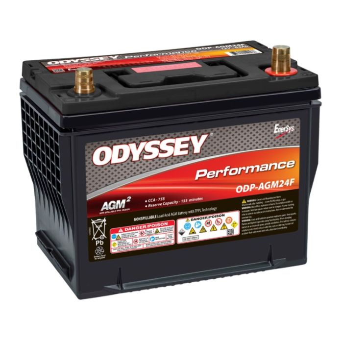 Batteria Odyssey Odp-agm24f (ex 24f-725) Agm Performace Auto 63 Ah.