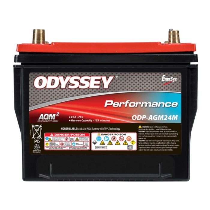 Batteria Odyssey Odp-agm24m Agm Nautica E Diporto 76 Ah.
