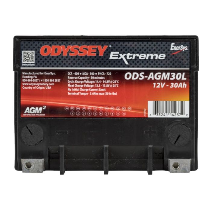Batteria Odyssey Ods-agm30l Agm Extreme Series 28 Ah.