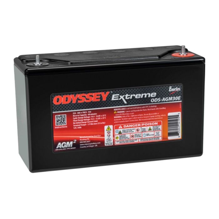 Batteria Odyssey Ods-agm30e (ex Pc950) Agm Extreme Series 34 Ah.