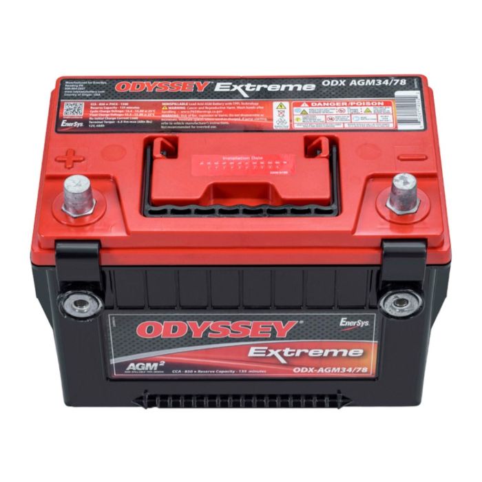 Batteria Odyssey Odx-agm34/78 (ex 34/78-pc1500) Agm Extreme Series 68 Ah