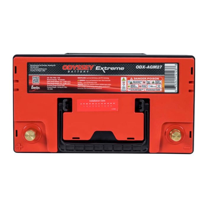 Batteria Odyssey Odx-agm27 Agm Extreme Series 92 Ah.