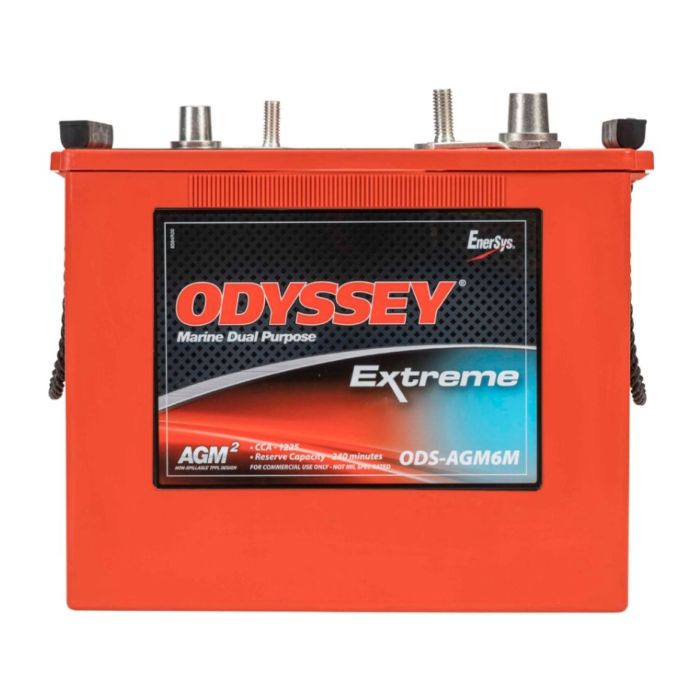Batteria Odyssey Ods-agm6m (ex Pc2250) Agm Extreme Series 126 Ah.