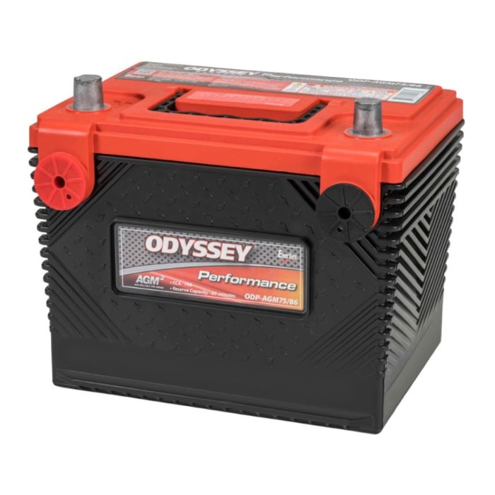 Batteria Odyssey Odp-agm75 86 (ex 75/86-705) Agm Performance Auto 49 Ah.