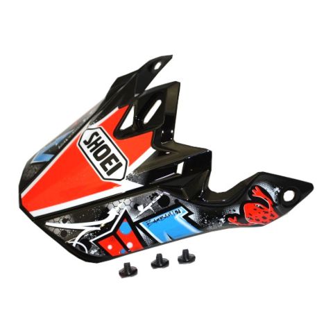 Shoei Sleek Visor Barcia Tc-1