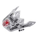 Shoei Sleek Visor Metal Mulisha3 Tc-6