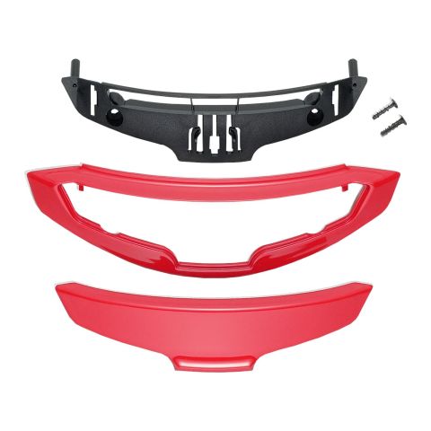 Shoei Nxr/rf1200 Lower Air Intake S.red