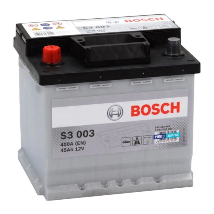 Batteria Bosch S3 003 12 V. 45 Ah. 400 A