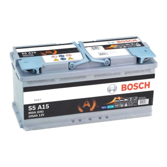 Batteria Bosch Agm S5 A15 12 V. 105 Ah. 950 A