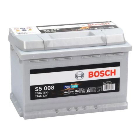 Batteria Bosch S5 008 12 V. 77 Ah. 780 A