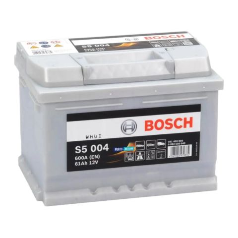Batteria Bosch S5 004 12 V. 61 Ah. 600 A