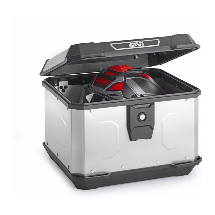 Bauletto Givi Alp44a Monolock 44lt Alluminio Nat.