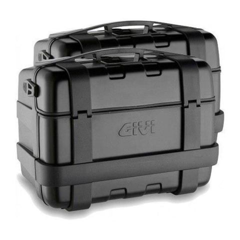 Coppia Valigie Givi Trk46bbpack2 Monokey 46lt Trekker Lite Nero