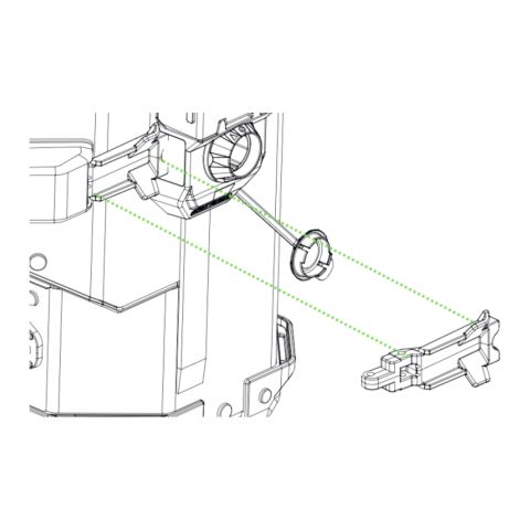 Givi Z4942r Leva Sgancio Alluminio Obk40/44