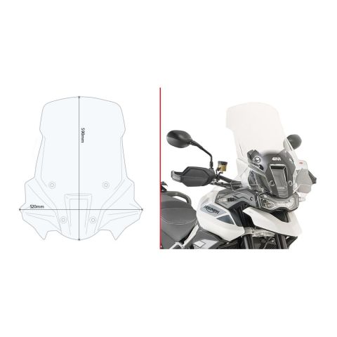 Spoiler Triumph Tiger 900 Givi D6415st