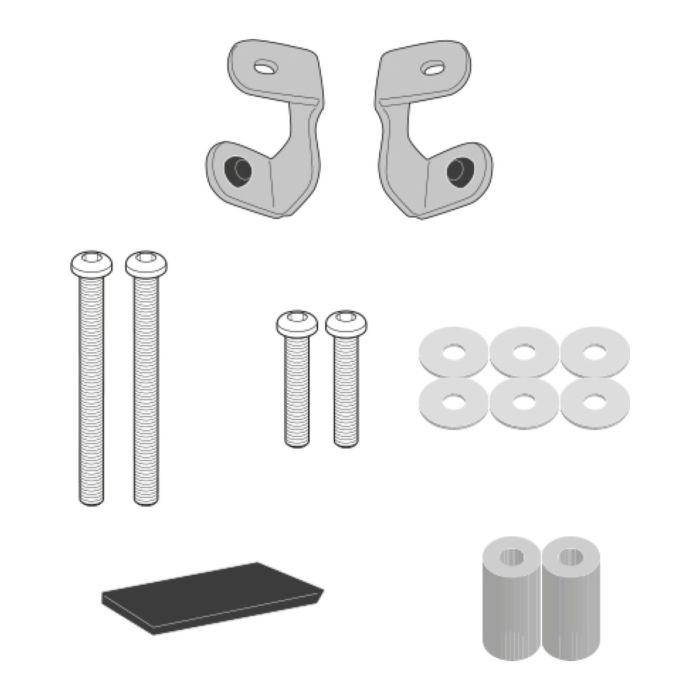 Kit Spoiler Bmw C400x 2019 Givi D5130kit