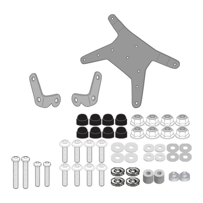 Kit Di Attacchi Per 7710dt, 7710d Givi D7711kit