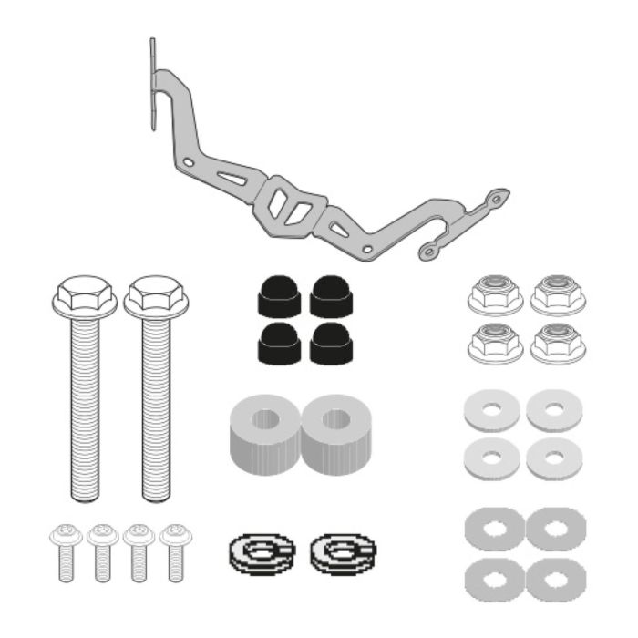 Kit Attacchi Specifici Givi 4128s Yamaha Mt-03 321 2020-21