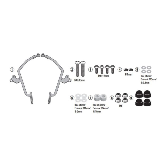 Attacchi Specifici Honda Cmx500 Givi Al1182a