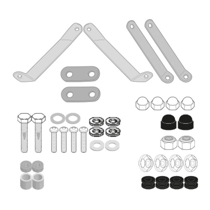 Attacchi Parabrezza 7057a Sym Hd Givi A7057a