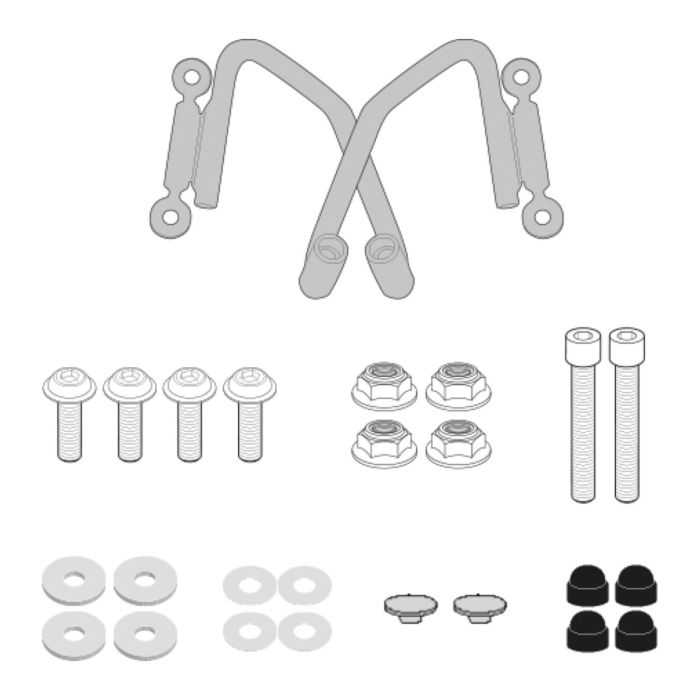 Attacchi Parabrezza Honda Cb500f 2019 Givi A1176a