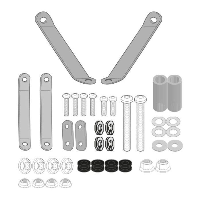 Attacchi Parabrezza Givi Sym Fiddle 125