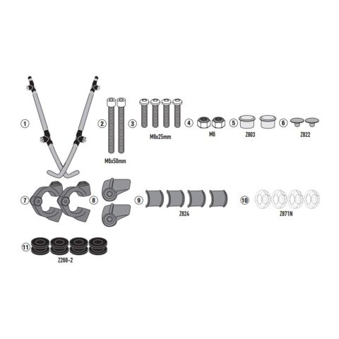 Attacchi Parabrezza Givi Per Askoll Es1-es2
