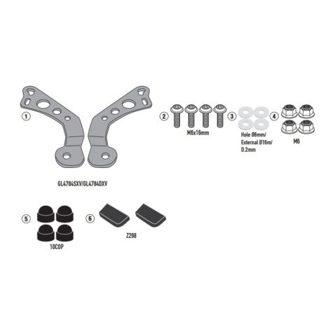 Kit Attacchi Specifici Givi Motoguzzi V7 Stone (21)