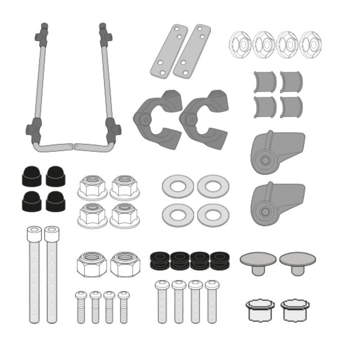 Attacchi Parabrezza Givi PerNiu Uqi Gt 2021