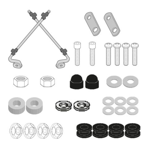 Attacchi Parabrezza Givi PerSoco Cux 2021