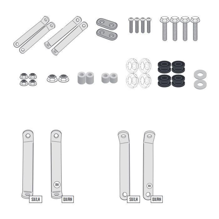 Givi A6119a Attacchi Parabr.kimco Agility S 125 '22