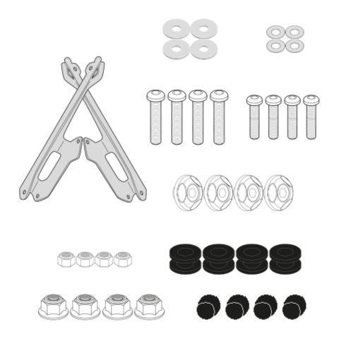 Givi D5142kit Kit Parabrezza Bmw Ce 04 (2022)