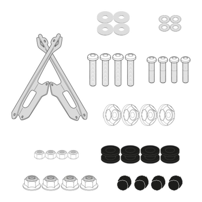 Givi D5142kit Kit Parabrezza Bmw Ce 04 (2022)