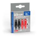 Set 4 Clips Batteria Isolate