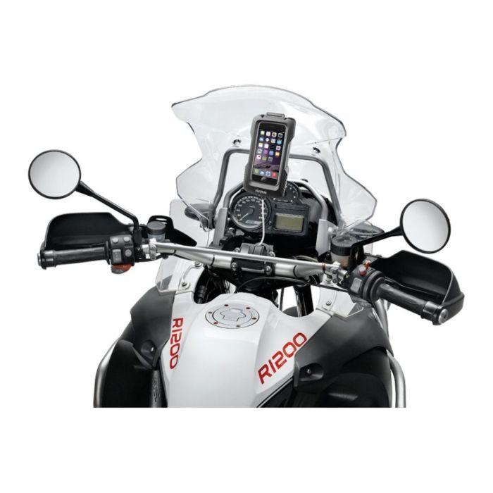 Soporte de motocicleta Cellularline para iphone 6 fijación tubular