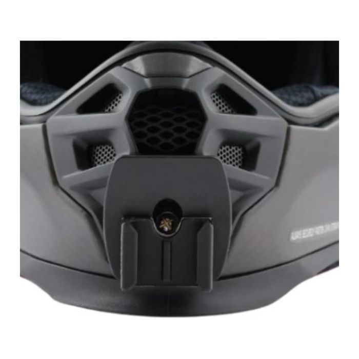 Adf-9000 Air Action Cam Mount Plate (mouth Vent) Black