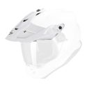 Adf-9000 Air Peak Visor Assy Solid Pearl White