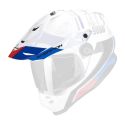 Adf-9000 Air Peak Visor Assy Desert White Blue Red
